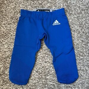 NEW Adidas Techfit Primeknit Football Pants Mens / Boys A1 Size L Blue